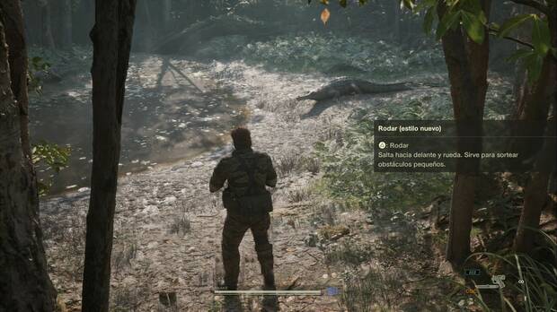 Metal Gear Solid Delta - Misión Virtuosa, ubicación del R. Gavial (Gavial indio) en el pantano