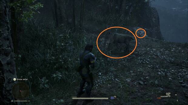 Metal Gear Solid Delta - Dremuchij, ubicación del Markhor y el Conejo europeo en la zona Sur de Dremuchij