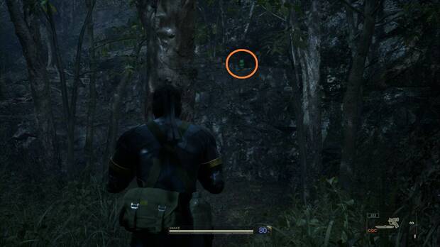 Metal Gear Solid Delta - Dremuchij, ubicacin de la Kerotan #9 en la esquina noroeste de la zona del Sur de Dremuchij