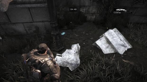 Gears of War Reloaded - Localización de la placa de la CGO 12