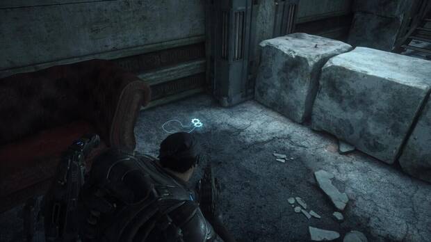 Gears of War Reloaded - Localización de la placa de la CGO 13