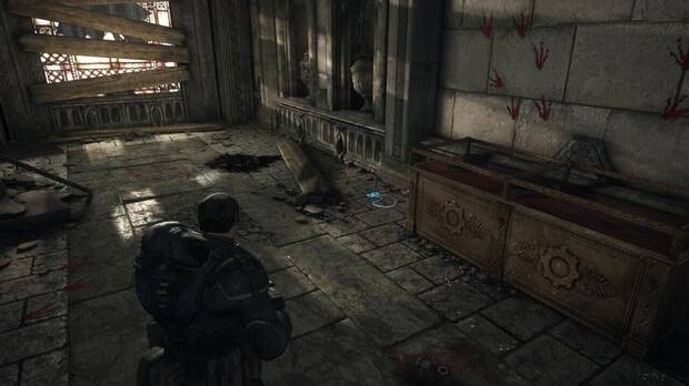 Gears of War Reloaded - Localización de la placa de la CGO 08