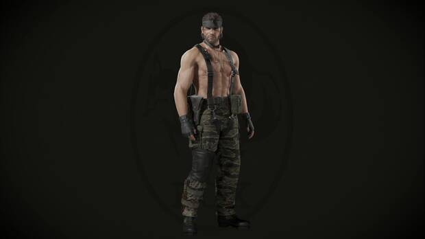 Metal Gear Solid Delta - Uniformes, Desnudo