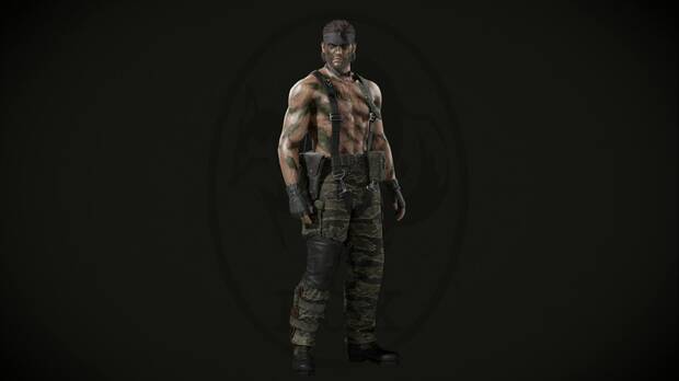 Metal Gear Solid Delta - Uniformes, Bosque desnudo