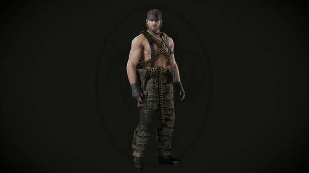 Metal Gear Solid Delta - Uniformes, Cinturn desnudo