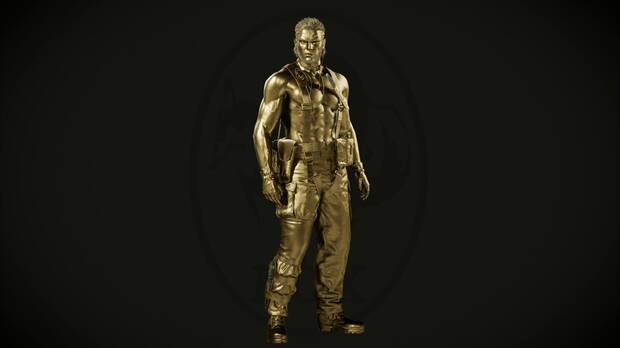 Metal Gear Solid Delta - Uniformes, Dorado