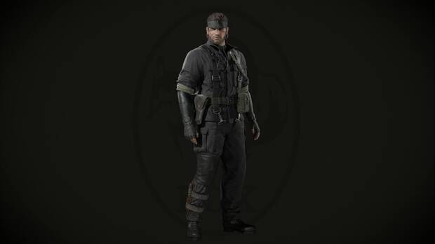 Metal Gear Solid Delta - Uniformes, Negro