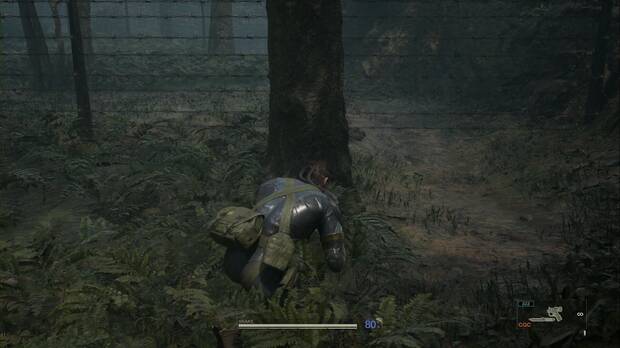 Metal Gear Solid Delta - Bolshaya Past, valla electrificada en la zona inicial de Bolshaya Past