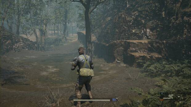 Metal Gear Solid Delta - Bolshaya Past, salientes de piedra que permiten llegar al uniforme Resplandor