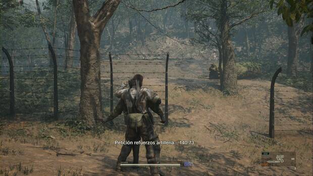 Metal Gear Solid Delta - Bolshaya Past, soldado enemigo entregando la frecuencia de artillería