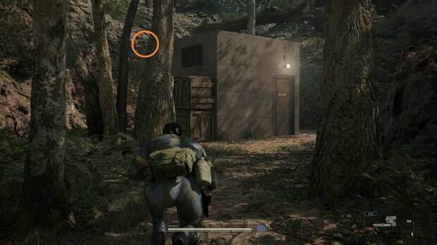 Metal Gear Solid Delta - Bolshaya Past, arsenal del nordeste de la Base de Bolshaya Past con explosivos y el GA-KO #14