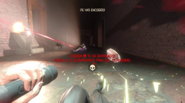 Jugar en equipo es importante, y dispones de un tiempo para reanimar o que alg�n compa�ero te reanime.