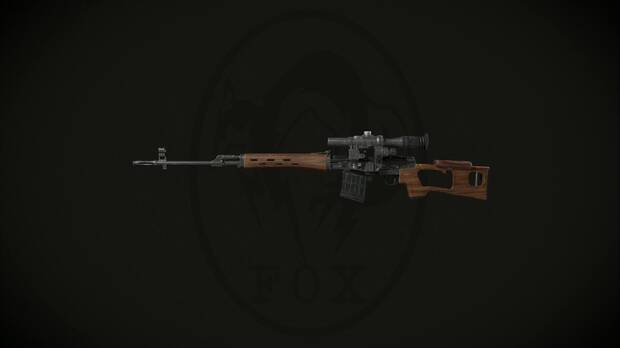 Metal Gear Solid Delta - Armas, SVD