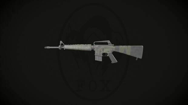 Metal Gear Solid Delta - Armas, XM16E1