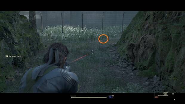 Metal Gear Solid Delta - Graniny Gorki, Avadavat rojo en la zona exterior del laboratorio de Graniny Gorki