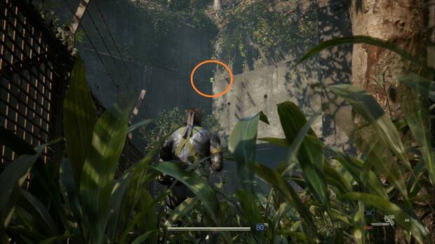 Metal Gear Solid Delta - Svyatogornyj, Kerotan #29 sobre la puerta del Almacn de Ponizovje