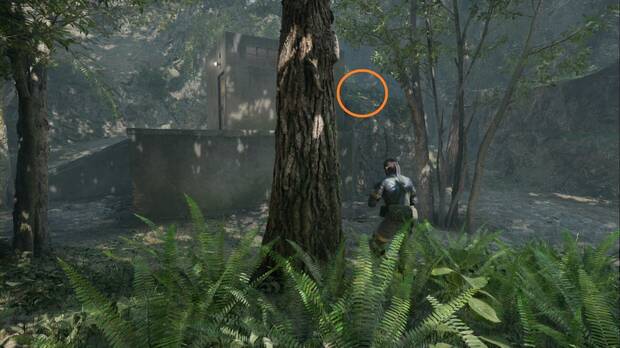 Metal Gear Solid Delta - Sokrovenno, Kerotan #32 junto al edificio de cemento del lado oeste de la regin sur