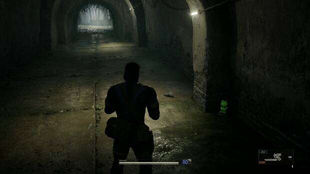 Metal Gear Solid Delta - Krasnogorje, ubicacin de la Kerotan #35 antes de subir las escaleras del tnel