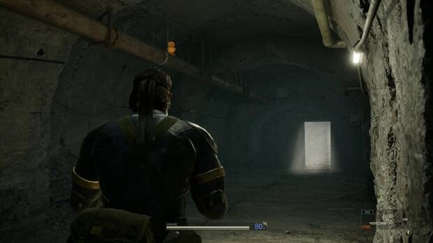 Metal Gear Solid Delta - Krasnogorje, ubicacin del GA-KO #35 en lo alto de la escalera del tnel