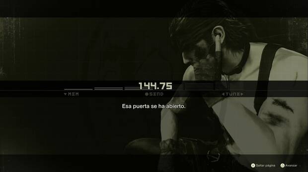 Metal Gear Solid Delta - Groznyj Grad, Snake usa la frecuencia de radio para escapar