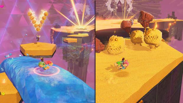 Donkey Kong Bananza - Estrategia para derrotar al jefe Void Kong (Definitivo) fase 1