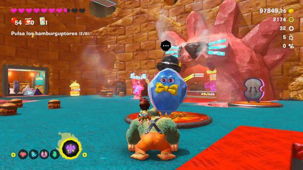 Donkey Kong Bananza - Ubicación del plátano 29 en Estrato del festín