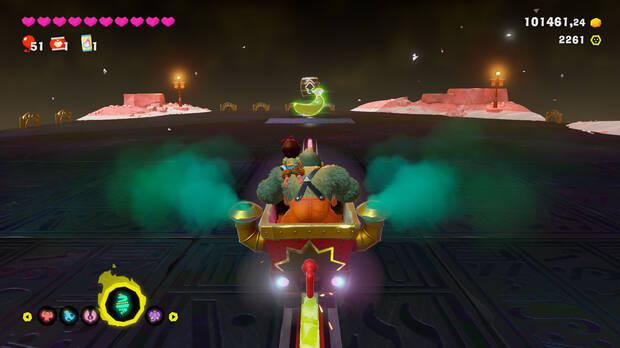 Donkey Kong Bananza - Ubicación del plátano 39 en Estrato del festín