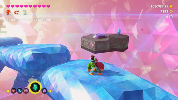 Donkey Kong Bananza - Ubicación del plátano 10 en Estrato prohibido