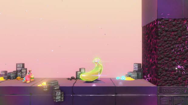 Donkey Kong Bananza - Ubicación del plátano 15 en Estrato prohibido