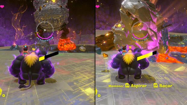 Donkey Kong Bananza - Estrategia para derrotar al jefe Machacachafa K