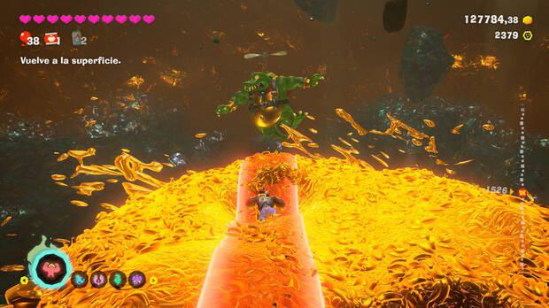 Donkey Kong Bananza - Estrategia para derrotar al jefe King K. Rool en la fase 2