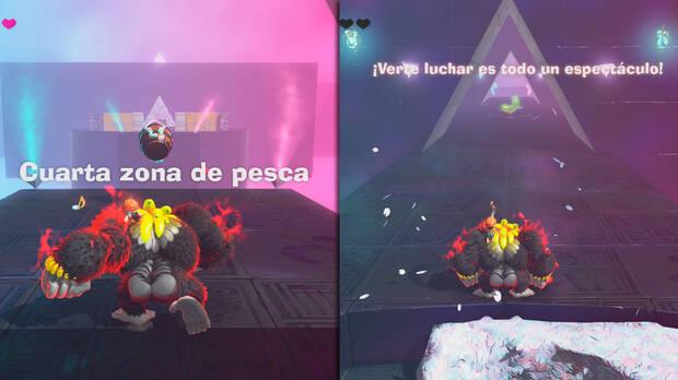 Donkey Kong Bananza - Ubicacin del pltano 47 en Estrato de la laguna