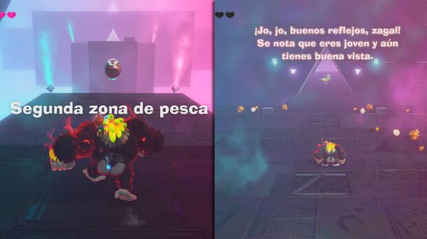 Donkey Kong Bananza - Ubicacin del pltano 43 en Estrato de la laguna