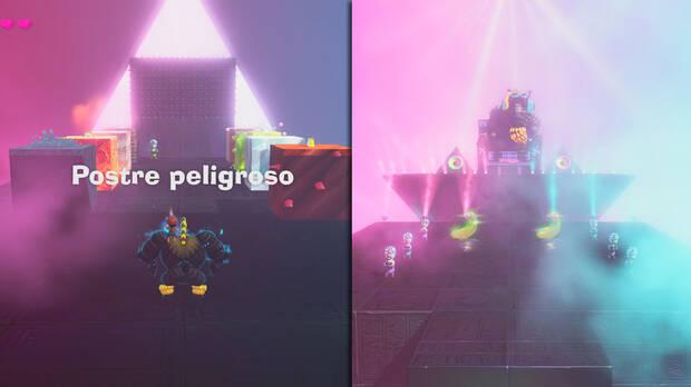 Donkey Kong Bananza - Ubicación del plátano 74 en Estrato del glaciar