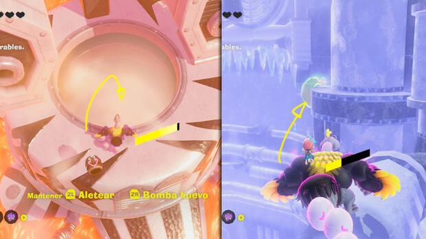 Donkey Kong Bananza - Ubicación del plátano 87 en Estrato del glaciar