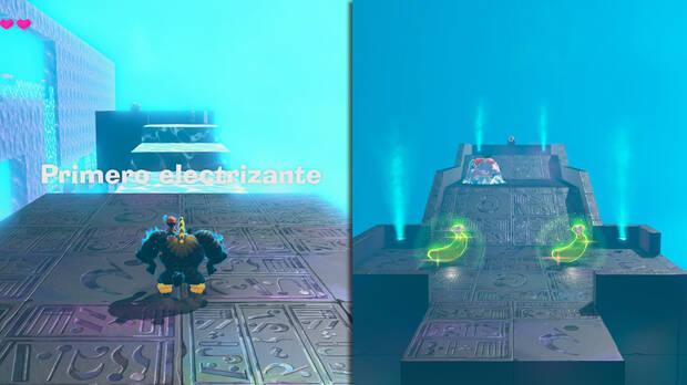 Donkey Kong Bananza - Ubicación del plátano 68 en Estrato del glaciar