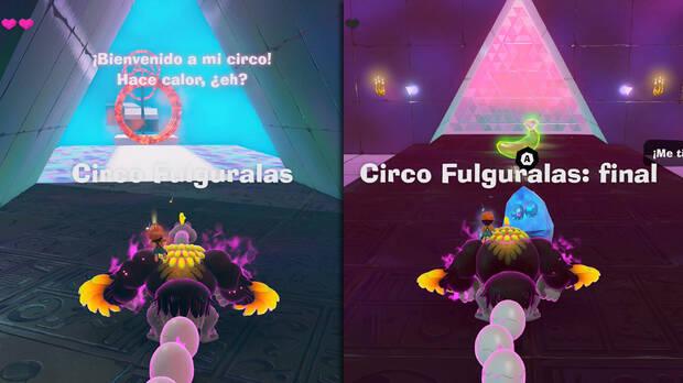 Donkey Kong Bananza - Ubicación del plátano 40 en Estrato del bosque