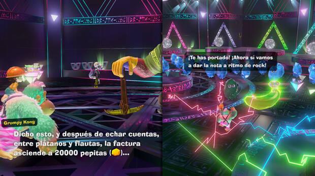 Donkey Kong Bananza - Ubicación del plátano 29 en Estrato de la música