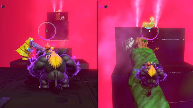 Donkey Kong Bananza - Ubicacin del pltano 21 en Estrato de la tormenta