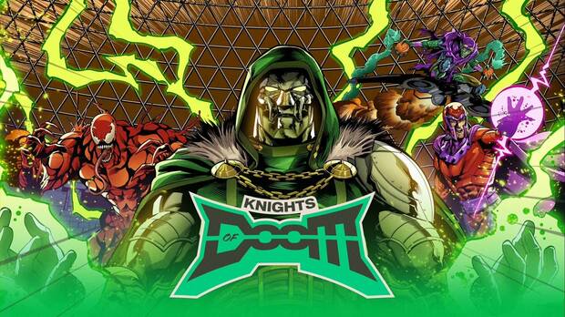 Marvel Tokon Fighting Souls - Modo historia, pantalla de carga de Caballeros de Muerte