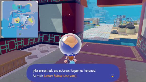 Pokémon Pokopia DLC 1 Cuenca Coralina - Localización de la revista coleccionable Lectura Sideral (encuesta)