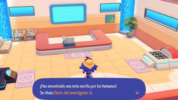 Pokémon Pokopia DLC 1 Cuenca Coralina - Localización de la nota coleccionable Diario del investigador A
