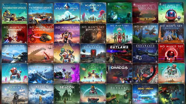 Actualizaciones gratuitas No Man's Sky