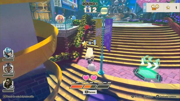 Marvel Tokon Fighting Souls - Modos de juego; primera fase de una de las rondas de Arcadia Rumble