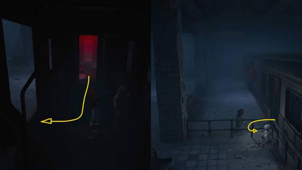 REANIMAL DLC 1 The Prisoner - Localizaci�n del coleccionable ni�o ara�a petrificado 03