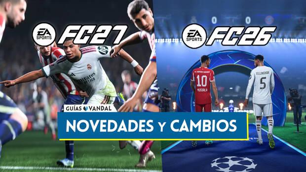 Guía completa de EA Sports FC 27: Todas las novedades y cambios con respecto a FC 26