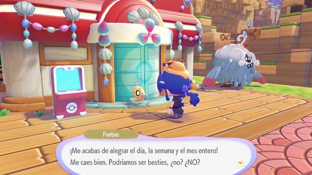 Pokémon Pokopia - Cómo conseguir y registrar en la Pokédex a Feebas