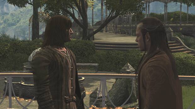 Aragorn y Elrond