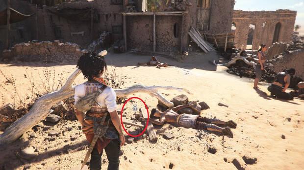 Resonance: A Plague Tale Legacy - Localización del artefacto Cruz ansada en el capítulo 1