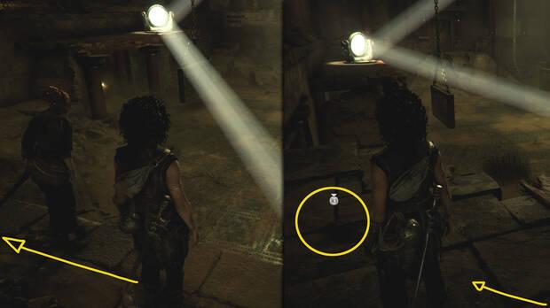 Resonance: A Plague Tale Legacy - Localización del artefacto Ritón de cuerno en el capítulo 4